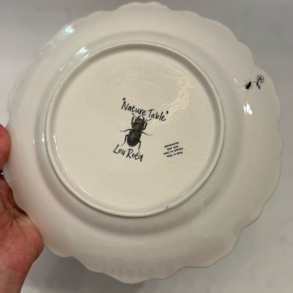 ✨ NEW ANTHROPOLOGIE lou rota Mother Nature plate iguana - Picture 3 of 3